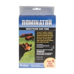 Merck Animal Health Dominator Insecticide Ear Tags