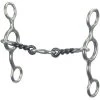 Reinsman Twisted Wire Dog Bone Junior Cowhorse Gag Bit -Horse Riding Master 10946 default l