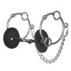 Reinsman Josey Mitchell Short Stop 3 Piece Twisted Wire Copper Dog Bone Gag Bit -Horse Riding Master 117495 default l