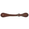 Professionals Choice Mens Chestnut Sagebrush Basketweave Spur Straps -Horse Riding Master 118681 default l