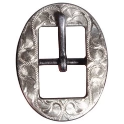 Professionals Choice 3/4in. German Silver Centerbar Buckle
