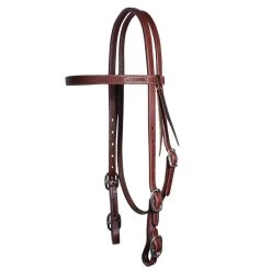Professionals Choice Pro Oiled Double Adjust Browband