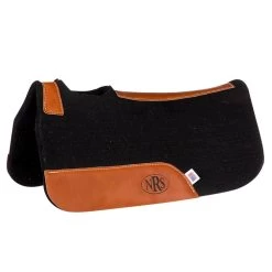 NRS Black Contoured Felt Pony Pad