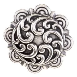 Rino Inc 1 1/2in Scalloped Scroll Concho