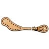 Cowboy Tack Men's Roughout Buckstitch Spur Straps -Horse Riding Master 120315 default l
