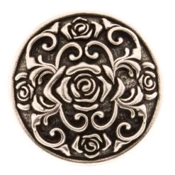 Rino Inc 1 /2in Rose Scarf Slide