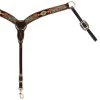 Weaver Leather Pony Turquoise Cross Navajo Arrow Breast Collar -Horse Riding Master 124937 default l