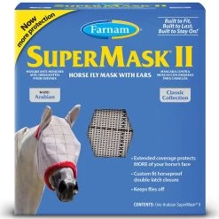 Farnam Supermask II Classic W/Ears Small Horse/Arab