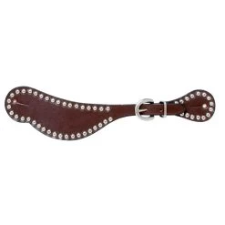 Tough-1 Royal King Shaped Leather Spur Straps