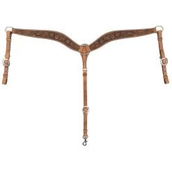 Circle Y Saddlery Texas Flower Breast Collar