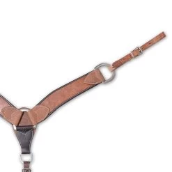 Martin Saddlery 2-3/4 Inch Harness Leather Breast Collar W/Latigo Border
