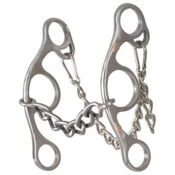 Classic Sherry Cervi Diamond Short Shank Chain Gag Bit