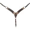 Cashel Company 2-3/4in Tooled Chocolate Breast Collar -Horse Riding Master 134235 default l