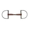 Partrade Trading Corporation Leather Big Dee Pinchless Snaffle -Horse Riding Master 145654 default l