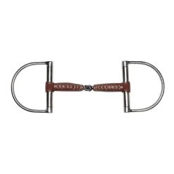 Partrade Trading Corporation Leather Big Dee Pinchless Snaffle