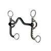 NRS Medium Port Bit With Silver Dots And Bars -Horse Riding Master 148261 default l