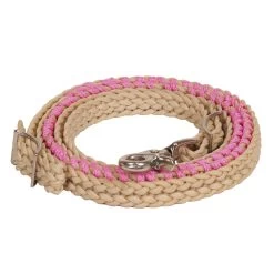 Mustang Laced Waxed Barrel Reins -Horse Riding Master 152546 370151