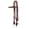 Weaver Leather Vintage Brass Heel Buckle Browband Headstall -Horse Riding Master 164365 default l