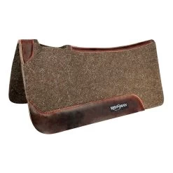 Reinsman 1 Inch Dark Brown Wool Felt Saddle Pad