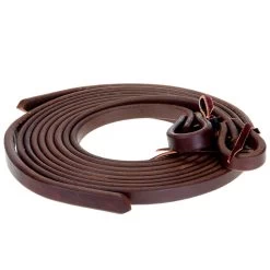 NRS 5/8in Oiled Harness Leather Split Reins