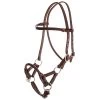 NRS Side Pull W/ Oiled Harness Leather -Horse Riding Master 198876 591580