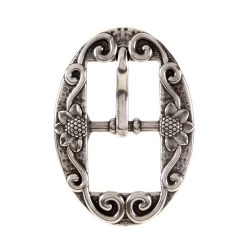 Rino Inc 5/8in. Sunflower Scroll Buckle