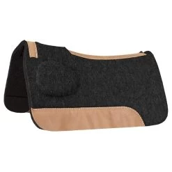 Mustang Felt Contoured Correction Fit Saddle Pad -Horse Riding Master 208915 639538