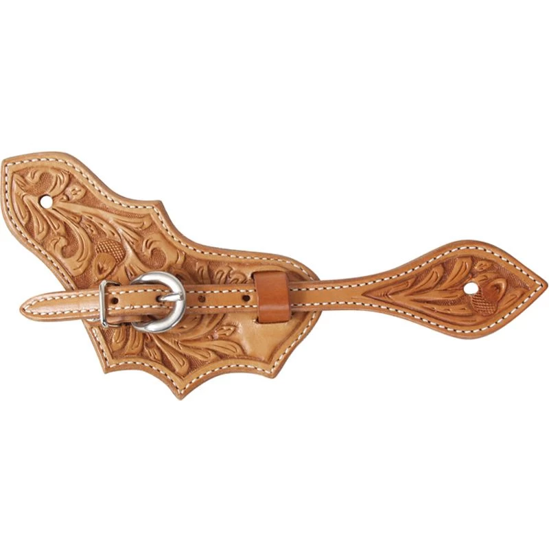 Martin Saddlery Oak Leaf Spur Straps 3 Martin Saddlery Oak Leaf Spur Straps