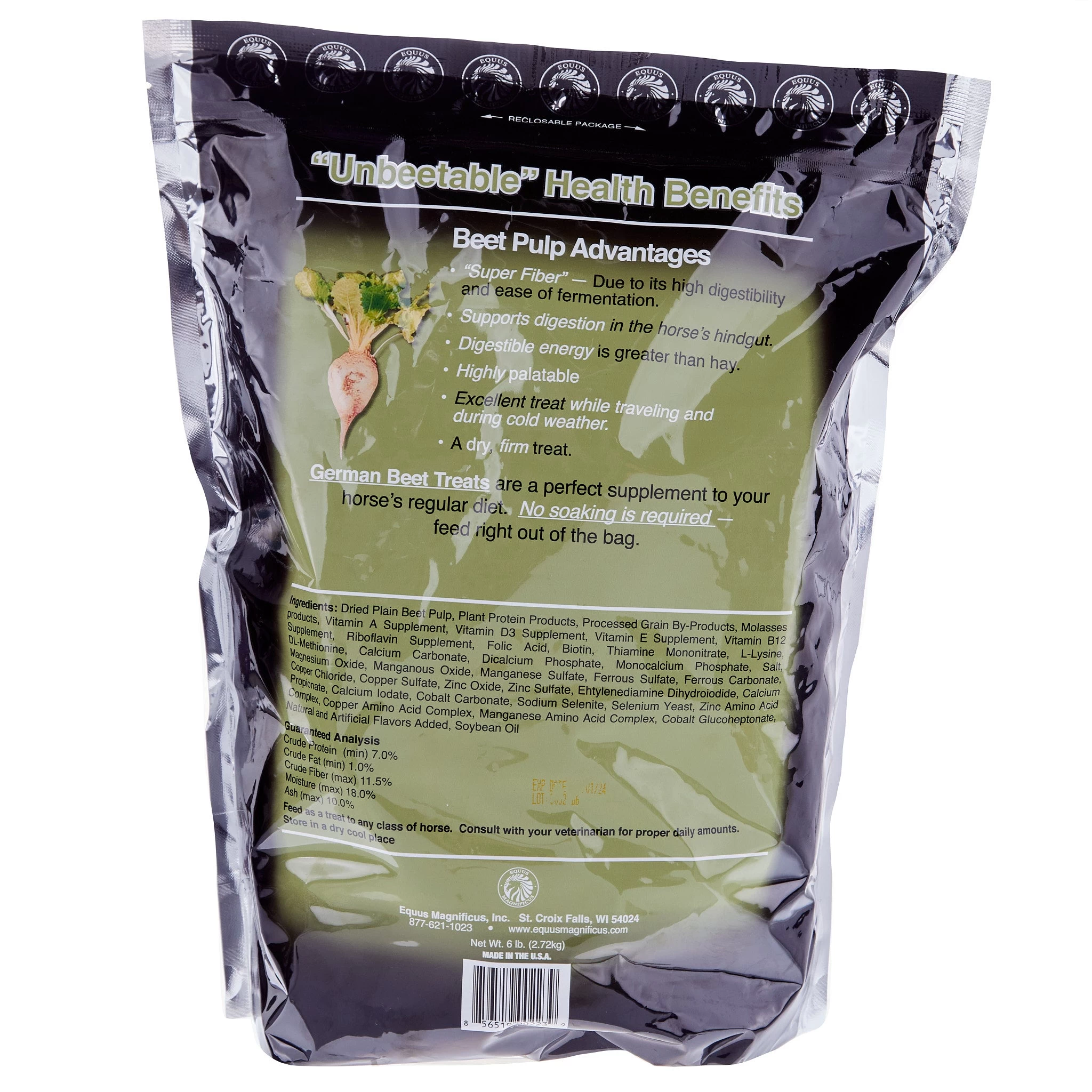 Equus Magnificus The German Beet Treat 6lb 4 Equus Magnificus The German Beet Treat 6lb - Image 2