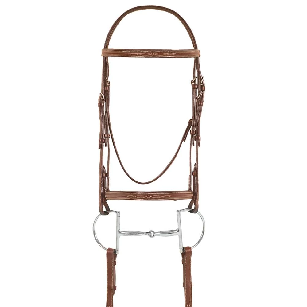 Pessoa Pro Fancy Wide Nose Bridle 6 Pessoa Pro Fancy Wide Nose Bridle - Image 4