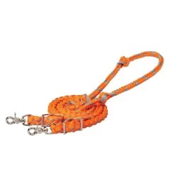 Weaver Leather Braided Barrel Reins 3/4in X 8ft -Horse Riding Master 224463 711558