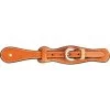 Cowperson Tack Ladies' Slotted JK Style Western Cowboy Spur Straps -Horse Riding Master 2288 default l