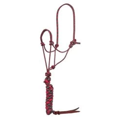 Mustang Aztec Braided Waxed Halter W/8ft Lead