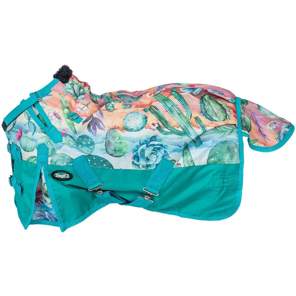 Tough 1 Cactus 1200D Mini Horse Turnout Blanket With Snuggit Neck 8 Tough 1 Cactus 1200D Mini Horse Turnout Blanket With Snuggit Neck - Image 6