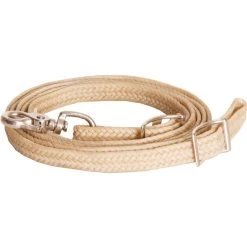Mustang 3/4in X 8ft Waxed Braided Roping Reins