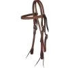 Nrs Tack Oiled Straight Browband Headstall -Horse Riding Master 38342 default l