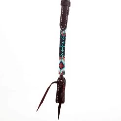 Tough 1 Beaded Cross Single Ear Headstall -Horse Riding Master 45 7047 3
