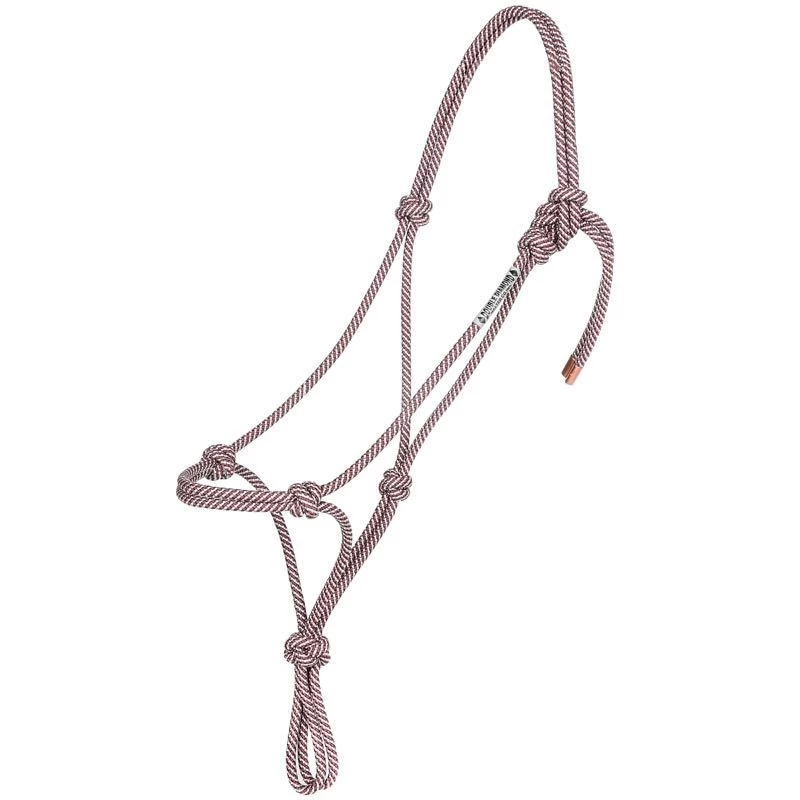Double Diamond Halters Spiral Pattern Yearling Halter 3 Double Diamond Halters Spiral Pattern Yearling Halter