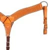 NRS 2 3/4 Inch Basket Stamped Breast Collar -Horse Riding Master 57714 default l