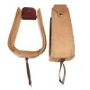 Nrs Competitors Natural Overshoe Roughout Covered Stirrups -Horse Riding Master 79172 default l