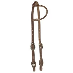 Nrs Tack Oiled 5/8 Inch Box Loop Single Ear Headstall