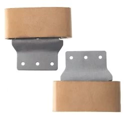 Blevins Mfg Co Inc. 3` Horizontal Leather Covered Blevins Buckle