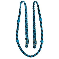 Mustang Cable Knotted Lifter Barrel Rein -Horse Riding Master 8177 fromShopify 3