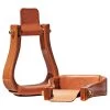 Nettles Country 2 Inch Flat Bottom Varnished Stirrup -Horse Riding Master 87483 default l
