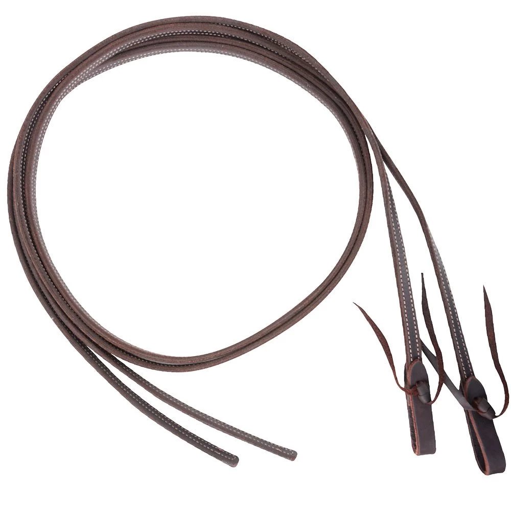 Martin Saddlery Heavy Latigo Doubled & Stitched Split Reins 3 Martin Saddlery Heavy Latigo Doubled & Stitched Split Reins
