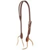 Cowperson Tack 5/8in. Harness Slot Ear Headstall With A Coyote Buckle