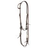 Dutton Bits NRS By Swept Back Shank Copper Wrapped Dogbone Bit Bridle Set -Horse Riding Master 97488 default l