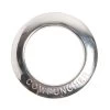 Cowpuncher 1 1/8in. Un-Mounted Stainless Beveled Ring 2 Cowpuncher 1 1/8in. Un-Mounted Stainless Beveled Ring -Horse Riding Master 98854 default l