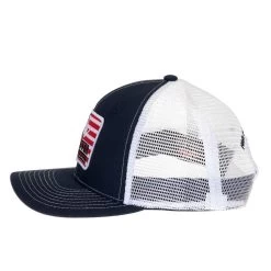 Best Ever Pads Saddle Ride With The Best USA Flag Embroidered Patch Trucker Cap -Horse Riding Master BE USA 2