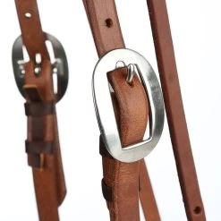 Martin Saddlery Basic Oiled Harness Browband Headstall -Horse Riding Master HB21ANT 009